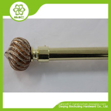 Made in China Hot Sale single double window curtain rod